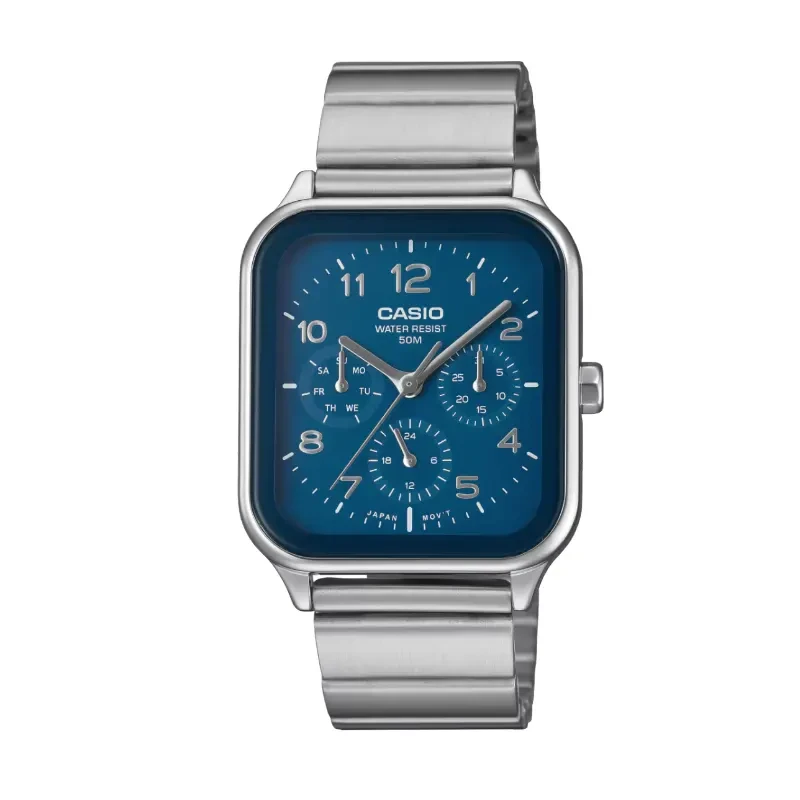 Casio Enticer Multifunction Blue Dial Men's Watch- MTP-M306D-2AV